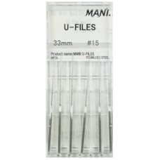 U-files "15" (33 мм)  білі, Mani